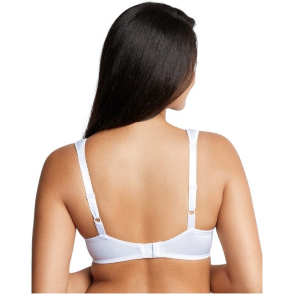 Bali NEW Live It Up Seamless Underwire Bra Petal Pattern White Size 36DD - Picture 2 of 16
